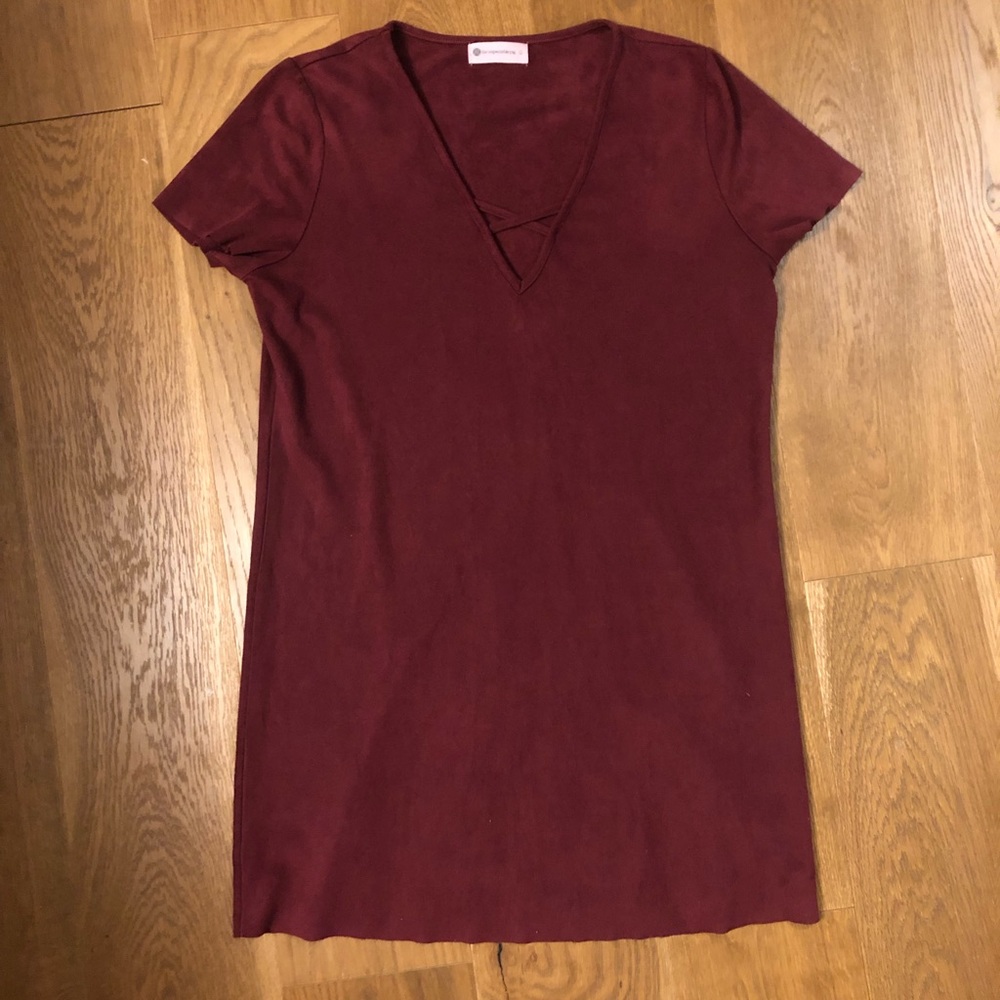 Soft Burgundy Dress